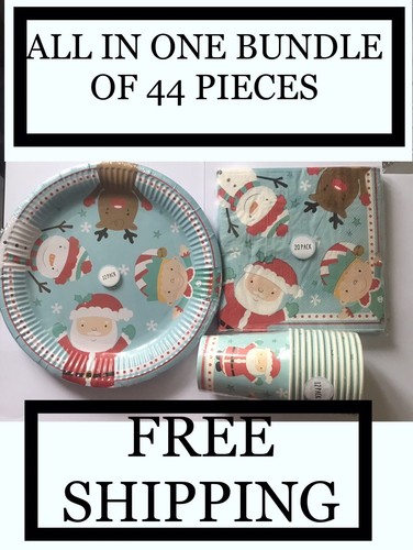 Natale set piatti tazze 44 - set,