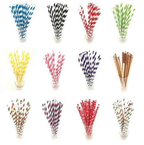 Nuove 25x cannucce carta - 25x,