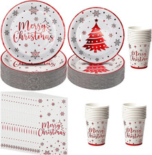 100 Pezzi Stoviglie Di Carta