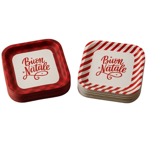 Set piatti carta - set, 12