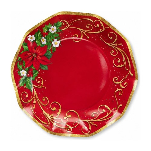 Piatti carta natalizi warm - di,