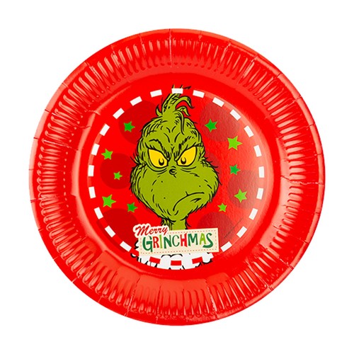 Piatti carta grinch - carta,