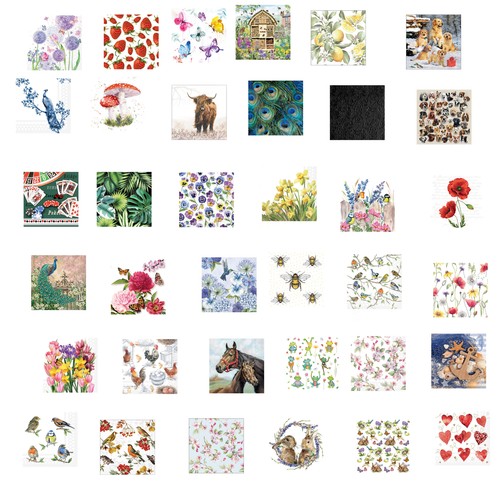 Tovaglioli decoupage carta