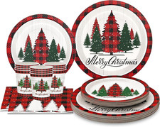 100 Pezzi Stoviglie Di Carta