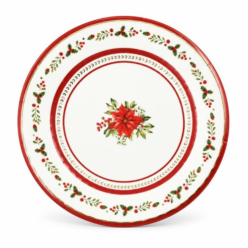Piatti carta natalizi red - di,