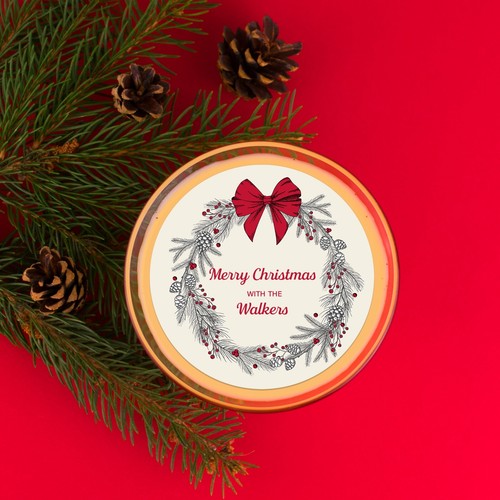 Ghirlanda buon natale - ghirlanda,