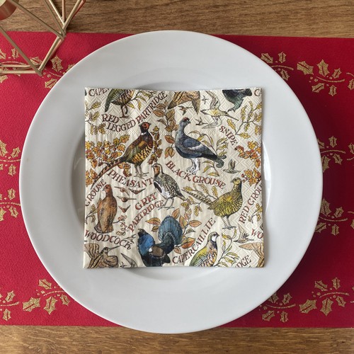 Tovaglioli game bird - game, |