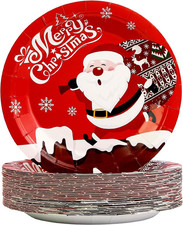 50 Piatti Di Carta Natalizi