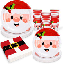 100 Pezzi Stoviglie Di Carta