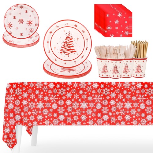 Set piatti natalizi piatti